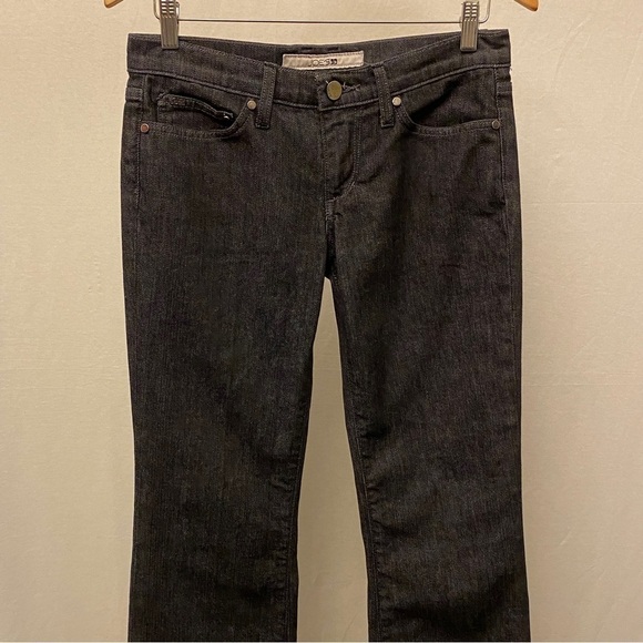 Joe’s Jeans 27 (US 4) Boot Cut Black Jeans Low Rise Women’s Stretch Berlin - Picture 3 of 11